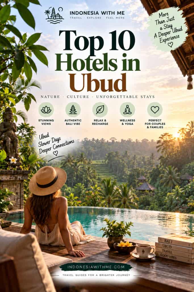 Boutique hotel and villa accommodation in a quiet Ubud neighborhood